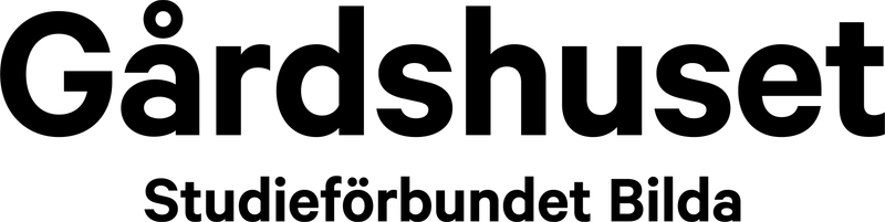 Gårdshuset Studieförbundet Bilda logotyp